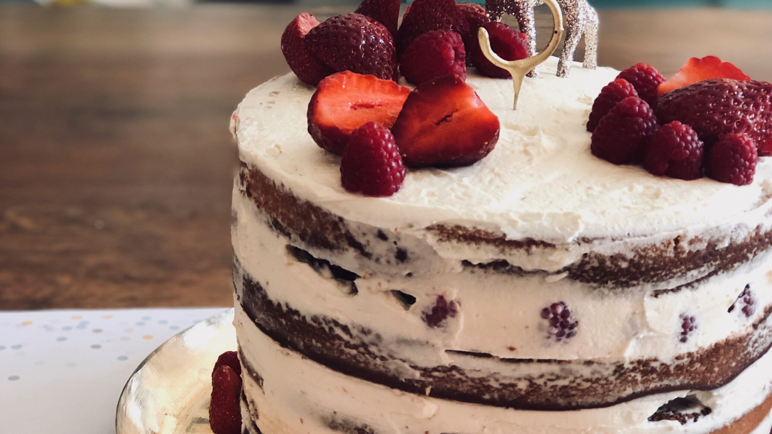 Le goûter d’anniversaire : le gâteau