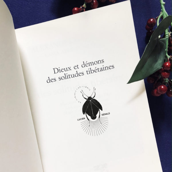 Ex-libris Luciole - Flamant Jaune Paris - Papeterie de maison