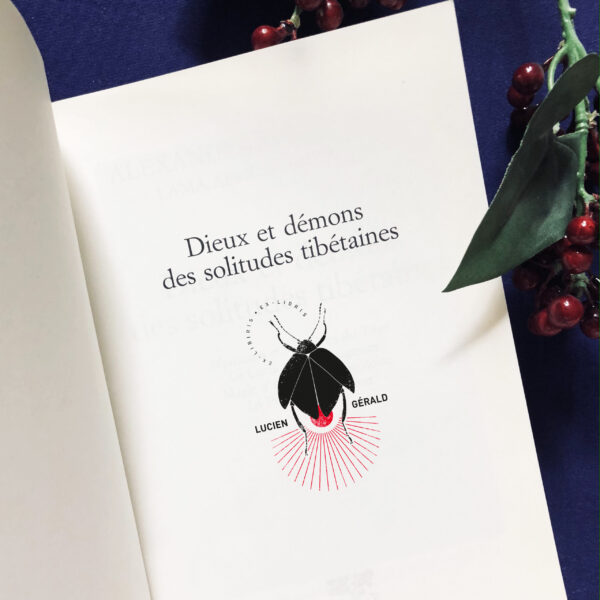 Ex-libris Luciole - Flamant Jaune Paris - Papeterie de maison