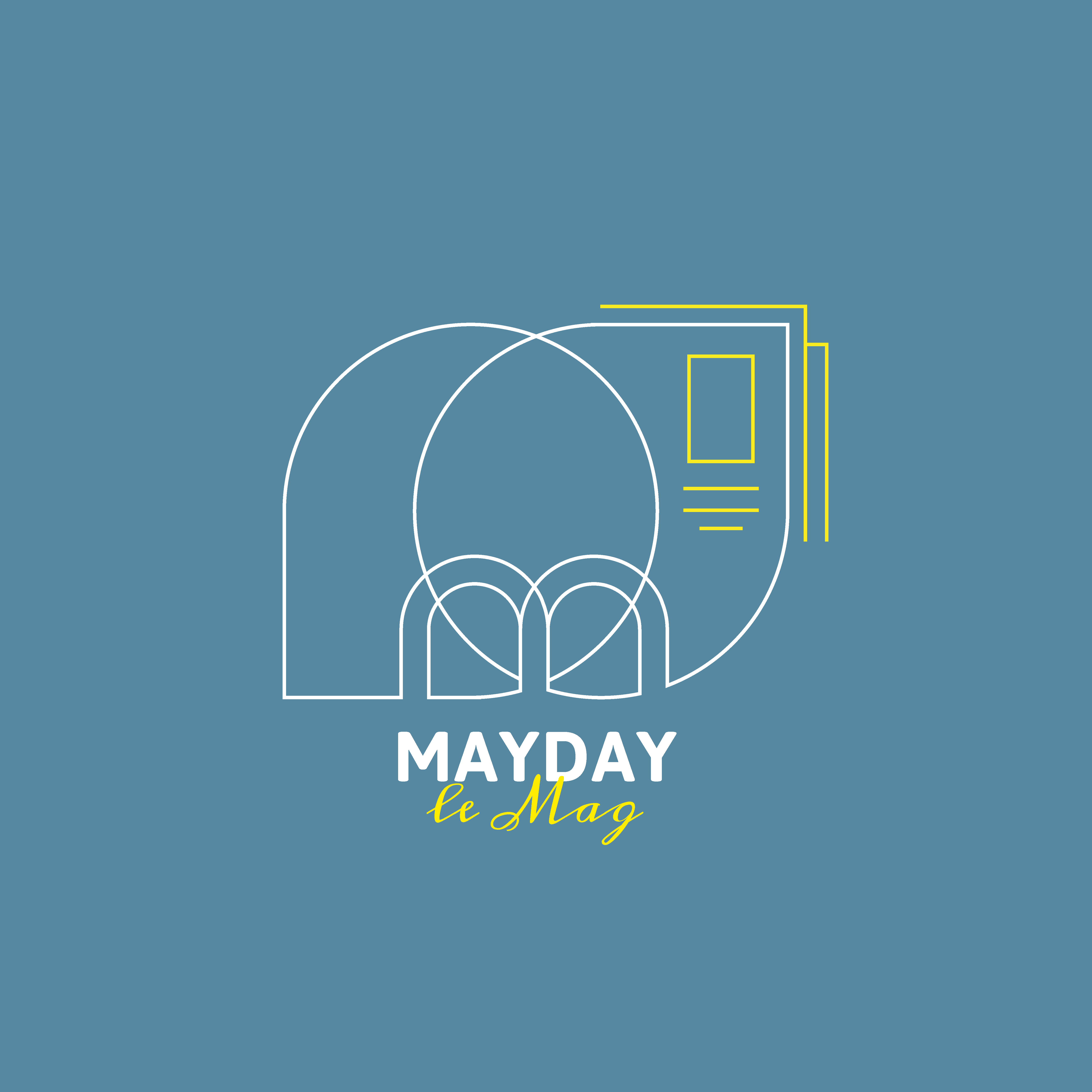 Mayday x Flamant Jaune logo sur-mesure